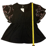 bloomchic-black-v-neck-front-flutter-floral-sleeve-shirt-plus-size-14-16-length-of-shirt