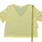 bp-yellow-v-neck-cotton-blend-shirt-size-medium-new-length