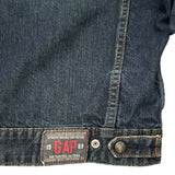 Gap Kids Denim Jean Hooded Jacket Small 6-7 EUC