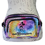 Walt Disney World Tie Dye 2 Way Shoulder Waist Bag NWOT