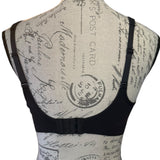 Back of Carole Hochman black bra