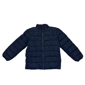 Front of blue Childrens Place jacket