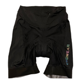 ycwear-womens-black-bike-cycling-shorts-size-medium