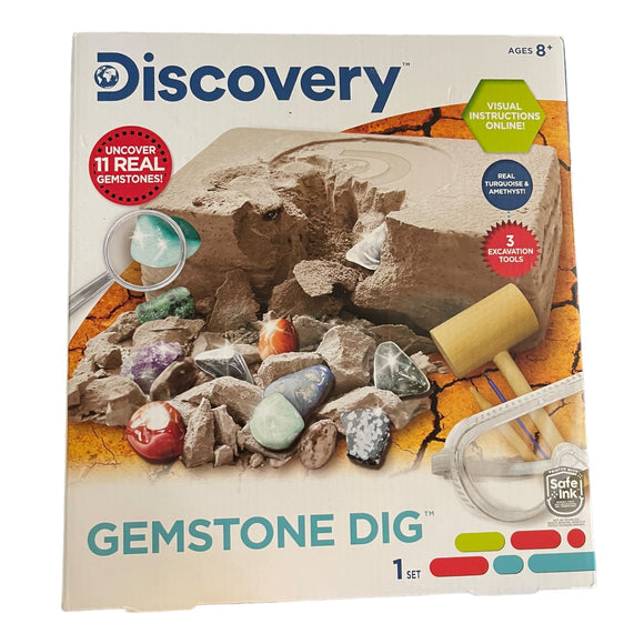 Discovery Gemstone Dig With 11 Real Gemstones