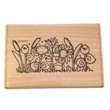 dots-j217-spring-flower-rubber-stamp-front