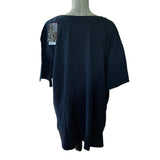 Winnipeg Jets NHL Majestic Fan Fashion V Neck Blue Shirt Size 2X
