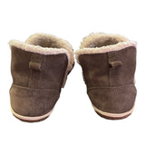 LL Bean Suede Fleece Mountain Slippers Boot Mocs Size 10
