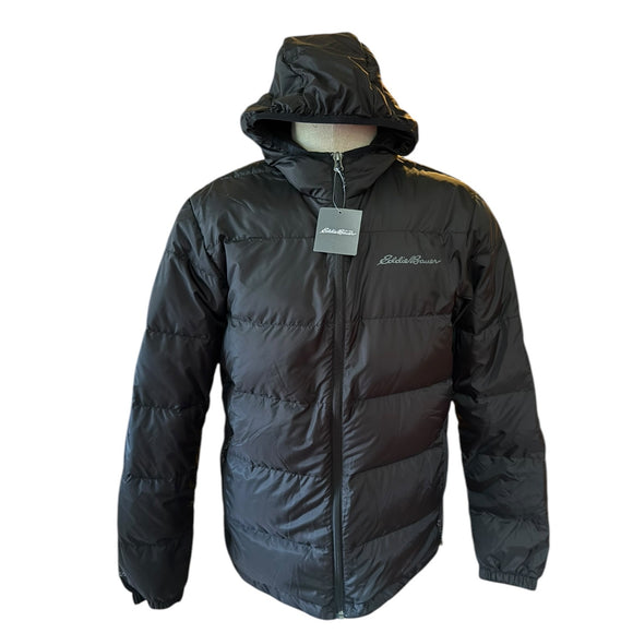 Black Eddie Bauer jacket front