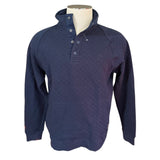 Front of blue Eddie Bauer sweater 2