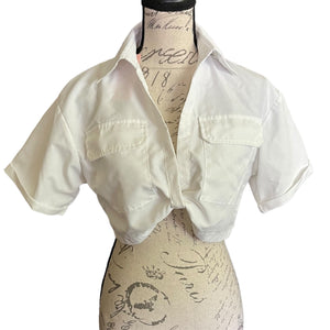 cider-white-short-sleeve-cropped-shirt-size-small-front