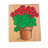 hero-arts-f1053-geranium-flower-pol-rubber-stamp-front