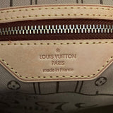 Louis Vuitton interior font made in