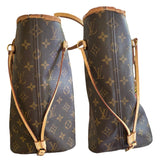 Sides of Louis Vuitton Neverfull