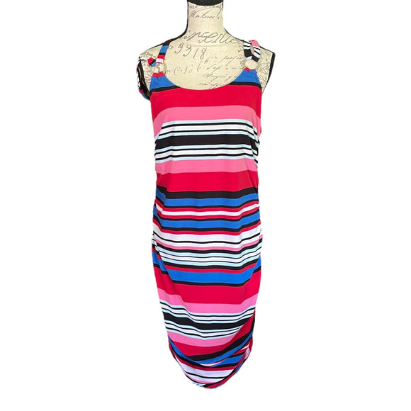 no-boundaries-plus-size-bodycon-striped-stretch-dress-size-xxxl-front-of-dress