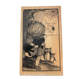 paper-impression-large-rubber-stamp-halloween-supposing-a-ghostie-front-of-stamp