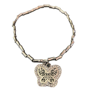 silver-toned-bracelet-with-faux-diamond-butterfly-front