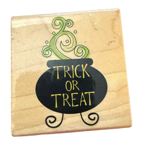 Front of trick or treat stamp