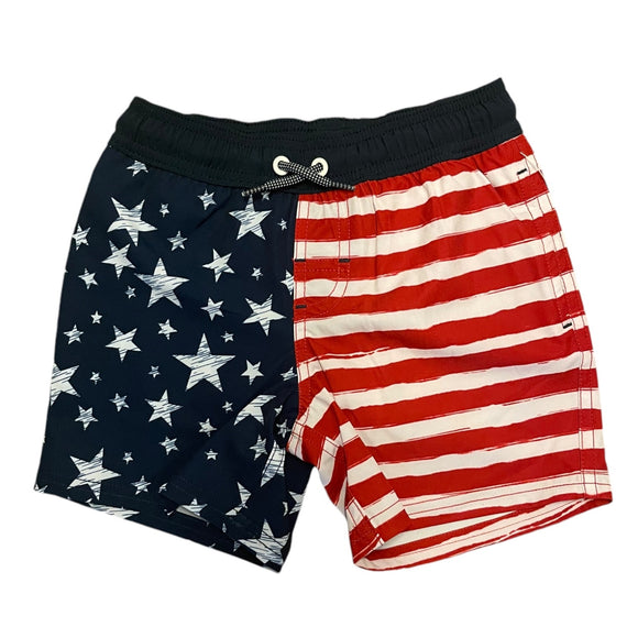 stars-and-stripes-boys-swim-pool-shorts-size-x-small-4-5-front-of-shorts