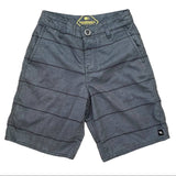 Boys Rip Curl Gray Striped Walking Shorts Size 22”