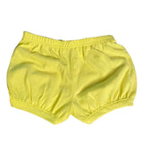 Balloon Style Bright Yellow Shorts Size 6-9 Months NWT