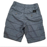 Boys Rip Curl Gray Striped Walking Shorts Size 22”