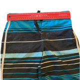 Boys Quiksilver Blue Surf Swim Shorts 24"