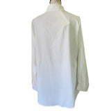 BloomChic White Long Sleeve Collared Shirt Size 12