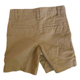 Boys Beige Cotton Chino Shorts Size 4 NEW