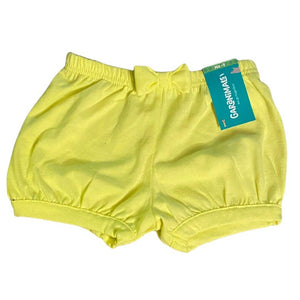 NWT Bright Yellow Balloon Style Shorts Size 6-9 Months