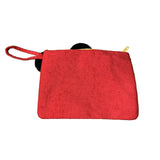 Disney Mickey Mouse Large Red Pochette NEW