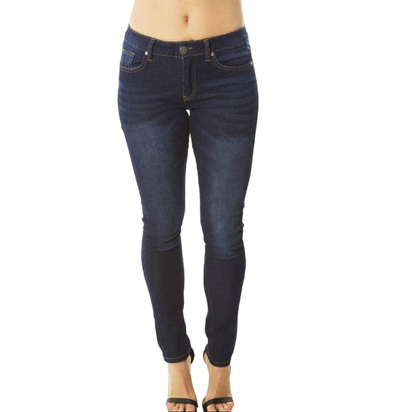 YRL Fantasy Blue Skinny Jeans Sizes 0 1 3 5 7 9 11 13 15