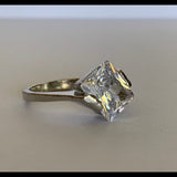 Contemporary Princess Diamond Ring Size 6