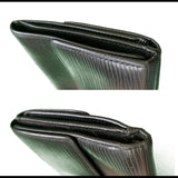 Louis Vuitton Black Epi Bi Folding Wallet