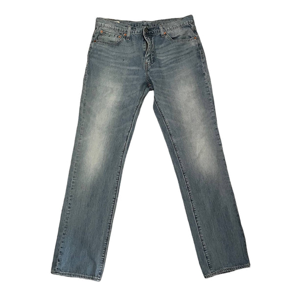 Levi Premium Lot 511 Waterless Light Blue Denim Jeans Size 33x32
