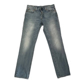 Levi's Premium Lot 511 Waterless Light Blue Denim Jeans Size 33x32