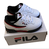 Fila White Tie Front Original Fitness Sneakers Size 9