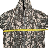 US Life Mens Camo Camouflage Zip Front Jacket Large NEW