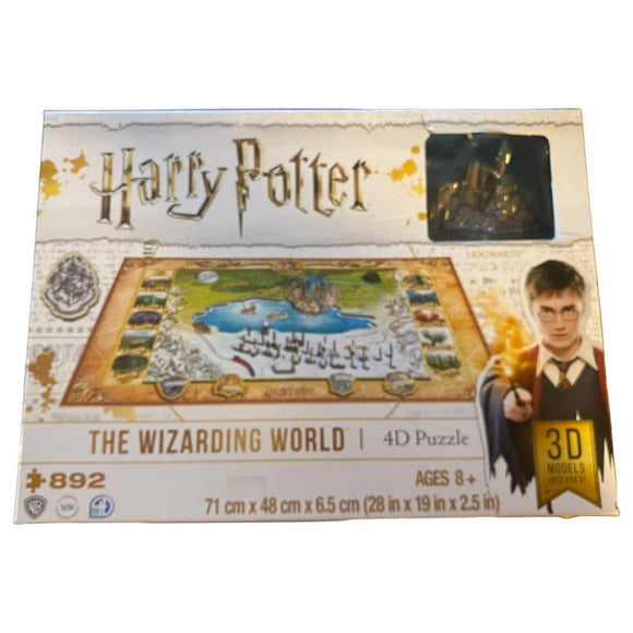 Harry Potter The Wizarding World 4D Puzzle NEW
