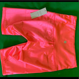 NWT Indero Wide Band Neon Pink Athletic Yoga Shorts Small