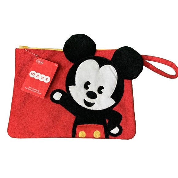 Disney Mickey Mouse Large Red Pochette NEW