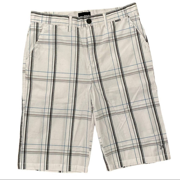 EUC Hurley Boys Striped Shorts Size 16 30” Waist