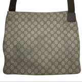 Gucci GG Coated Canvas Shoulder Crossbody Bag Purse