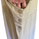 White Stag Linen Beige Maxi Dress Size XL 16/18 EUC