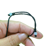 Starfish Purple Acrylic Satin Cord Necklace