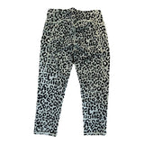 FITTIN Grey Leopard Print Sports Yoga Capri Leggings NWT Size Medium