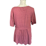 Bloomchic Dusty Rose Pink Baby Doll Shirt Size 14/16 NWOT