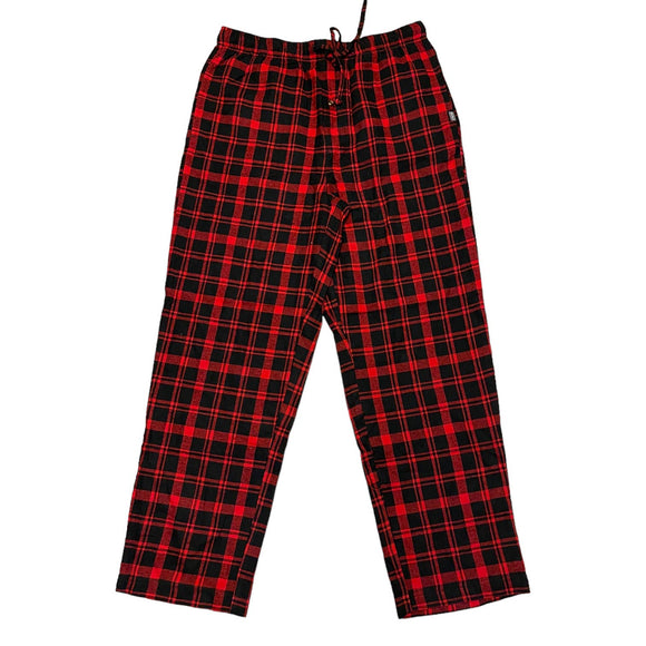 Eddie Bauer Cotton Flannel Red Sleep Lounge Pants Size Large NWOT