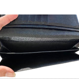 Gucci Authentic Signature GG Black Folding GG Wallet