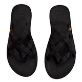 Top of black Teva flip flops 2