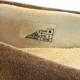 Interior tag of brown suede Ugg shoes